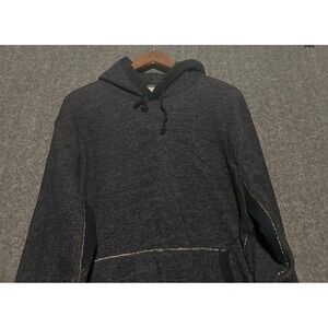 Wallace and barnes Brushed back fleece hoodie pullover mens Large